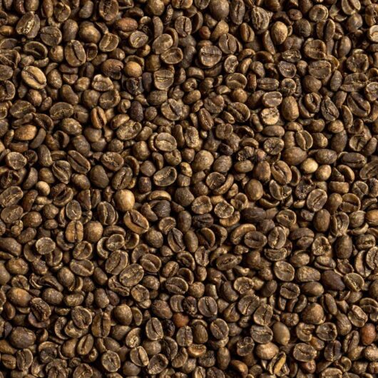 entkoffeinierter Rohkaffee